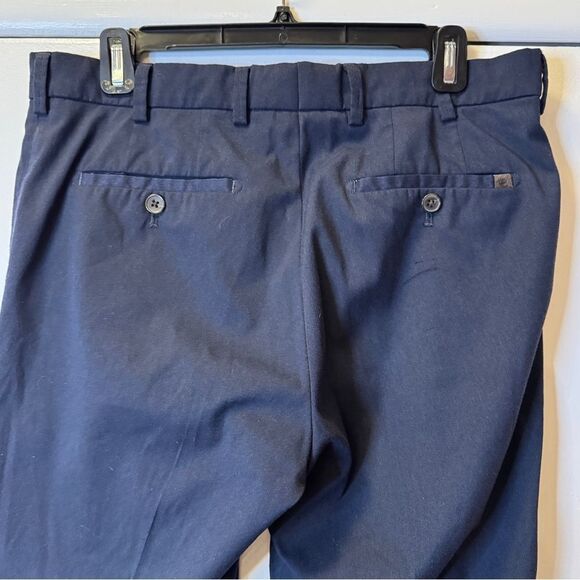 PETER MILLAR Highland Performance Chino Pants Navy Mens 32X32 MF19EB50FB - Picture 4 of 6